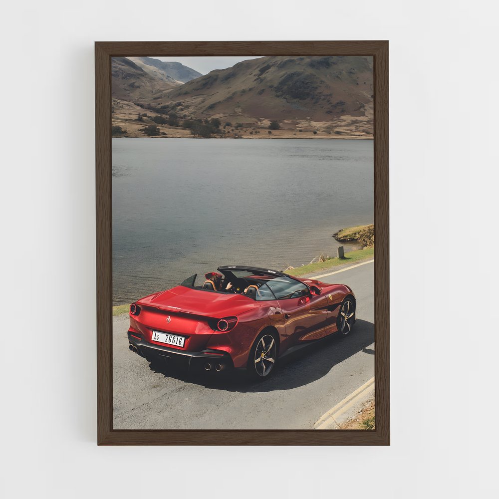 Poster Portofino Route – affiche Ferrari (vue 5)